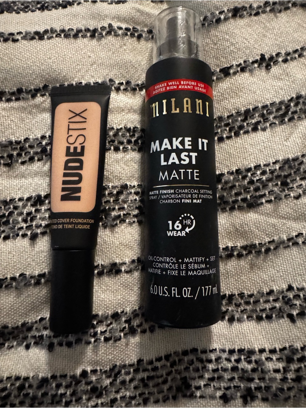 Milani Make It Last Matte Setting Spray in Black Bottle